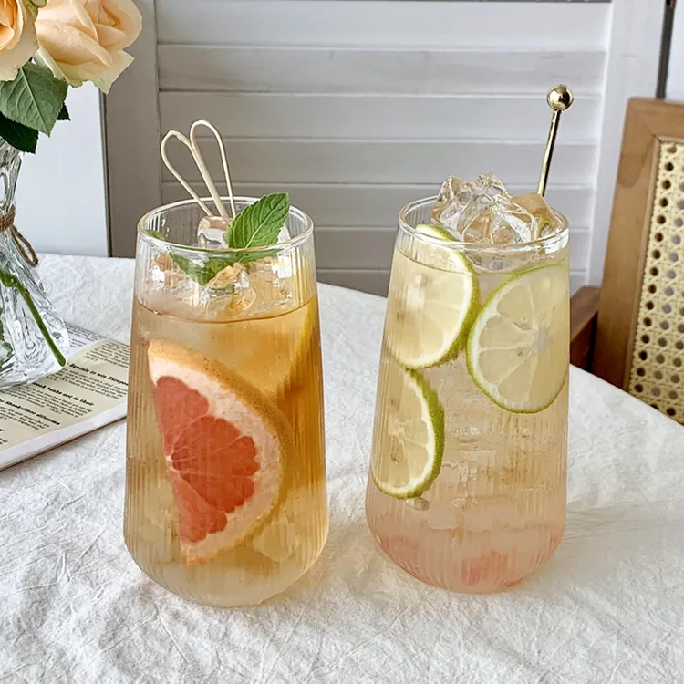 高硼硅玻璃茶杯咖啡杯啤酒杯喝水杯耐热鸡尾酒杯