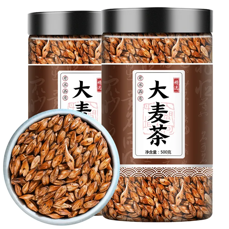 大麦茶原味烘焙型饭店专用苦荞麦茶 叶菜正品500克包邮高品质优质