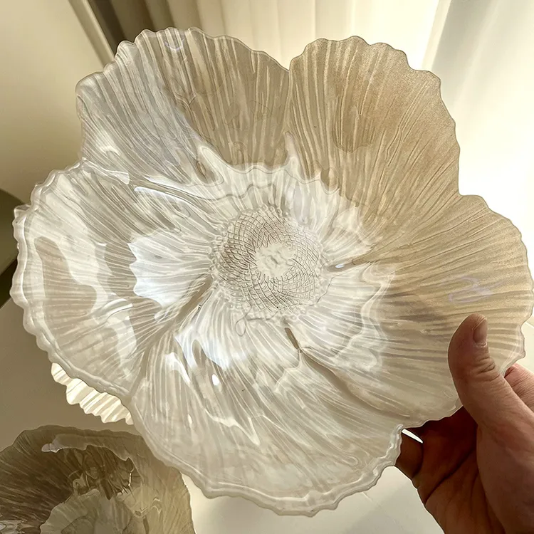 北欧轻奢水果收纳盘摆件高颜值干果盘子网红复古编织卧室民宿