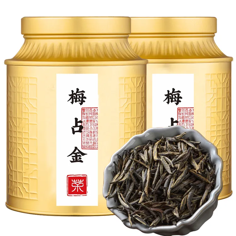 单芽花果香梅占金骏眉红茶特级武夷山桐木关浓香茶叶散装罐装批发