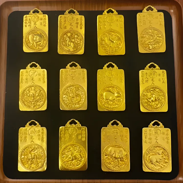 合金吊坠 挂坠CHENXI【晨玺】十二生肖八大守护肖吊坠久不掉色