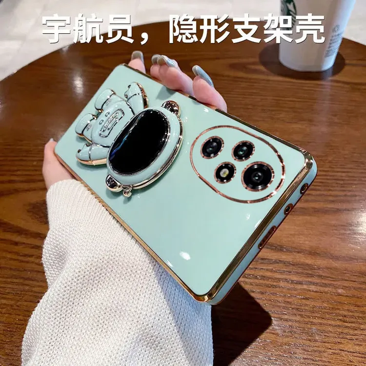 华为荣耀200手机壳荣耀200pro保护硅胶套全包防摔带支架软壳男女