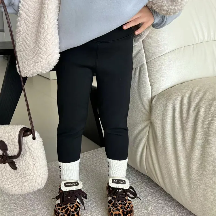 【芭比裤5-10度】8801K加绒喇叭裤+6610K一体加绒芭比裤