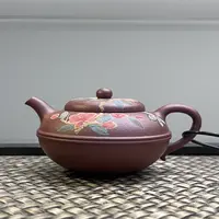 【古月壶来】D1214红清水“花满枝”线圆110cc