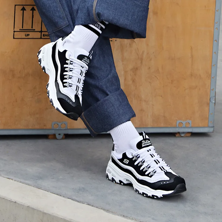 斯凯奇【银河】女鞋经典款复古减震跑者美学百搭休闲运动增高老爹鞋