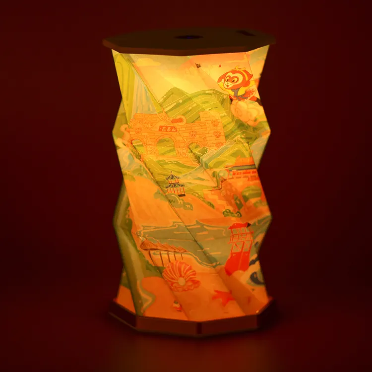 连云港文化创意折叠旋转小夜灯