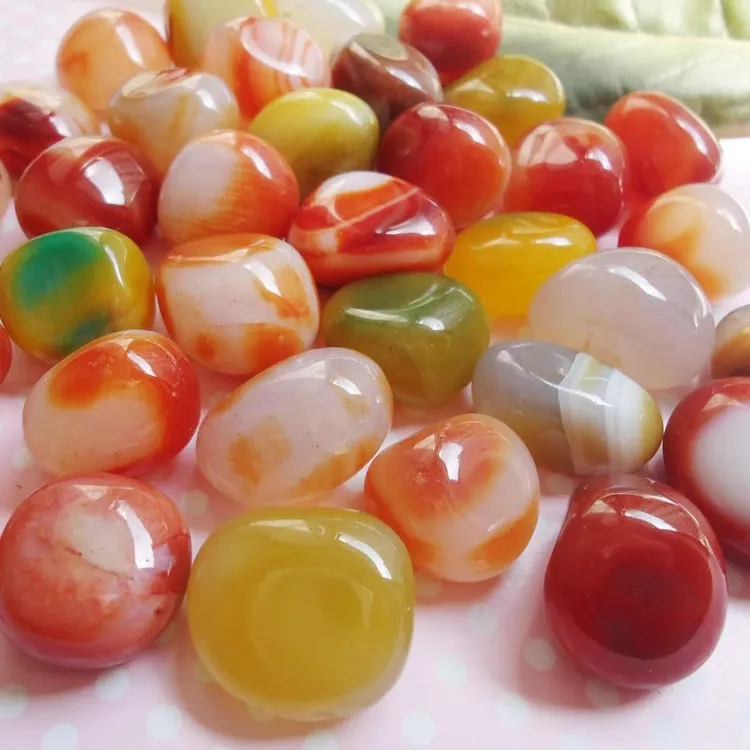 南京雨花石原石天然清仓鹅卵石石头花盆鱼缸装饰彩石头彩色小石子