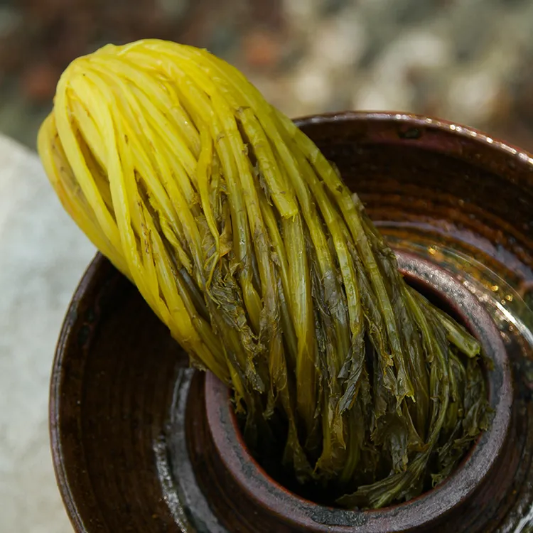 雪里蕻500g/袋传统腌制小菜雪菜大缸腌菜酸菜下饭菜泡菜原味美味