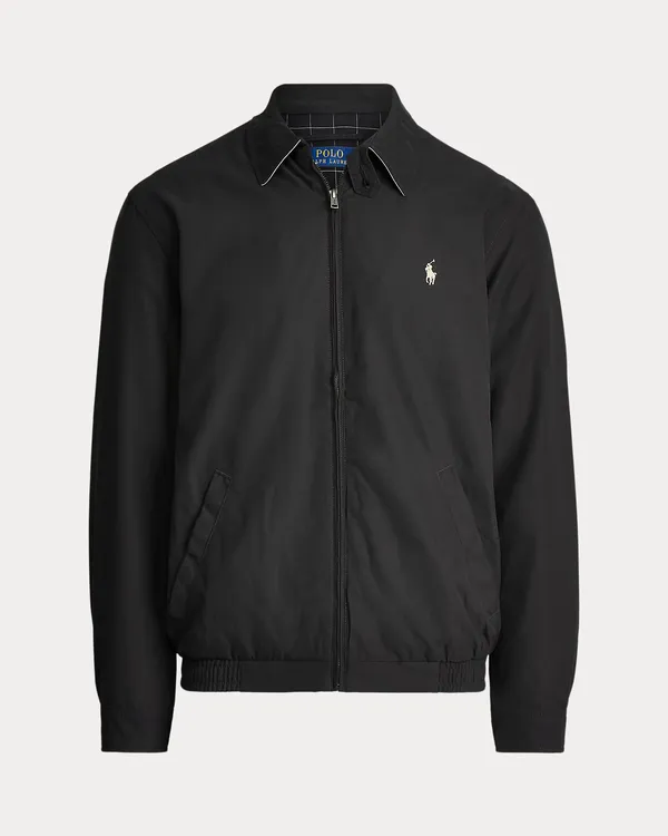 POLO RALPH LAUREN拉夫劳伦男款棉质经典款运动夹克外套双层黑色