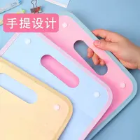 大容量多层文件夹多功能A4收纳袋学生卷子收纳整理神器文具用品