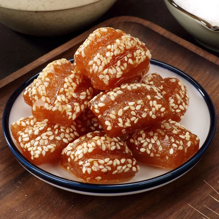 老式果子蜜三刀芝麻果河南山东特产怀旧食品中式糕点蜜三刀