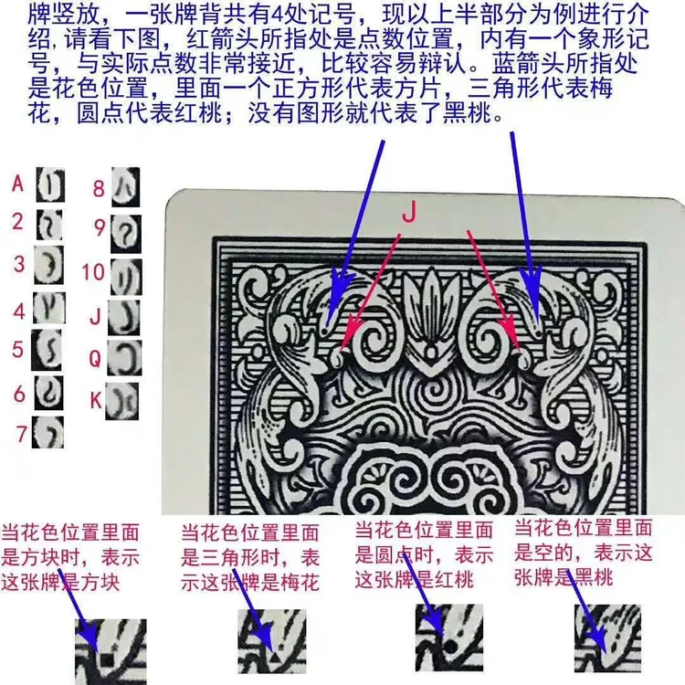 58魔术扑克牌魔术扑克魔术道具