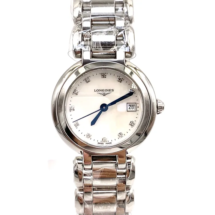 99新 Longines/浪琴 心月/原镶钻/石英/表径26mm/女表