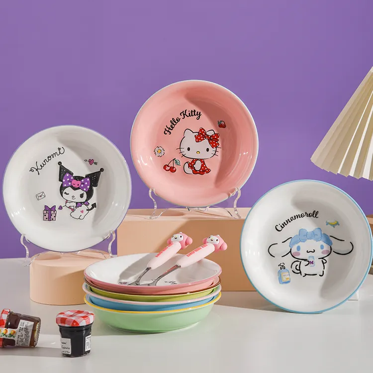 K COMPANY/三丽鸥SANRIO三丽鸥卡通高颜值早餐盘烤盘