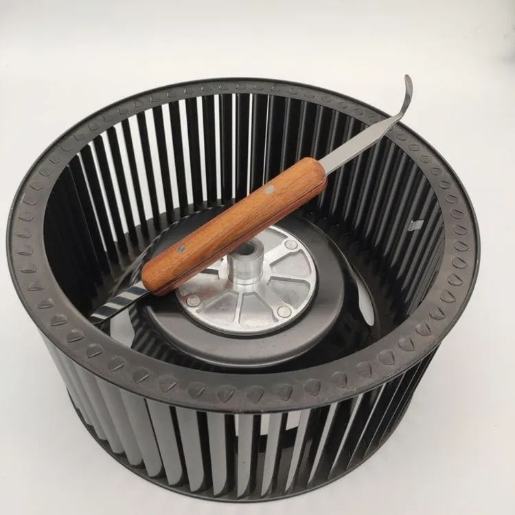 双头油烟机风轮不锈钢刮刀木柄家电清洗工具铲刀左右通用去油