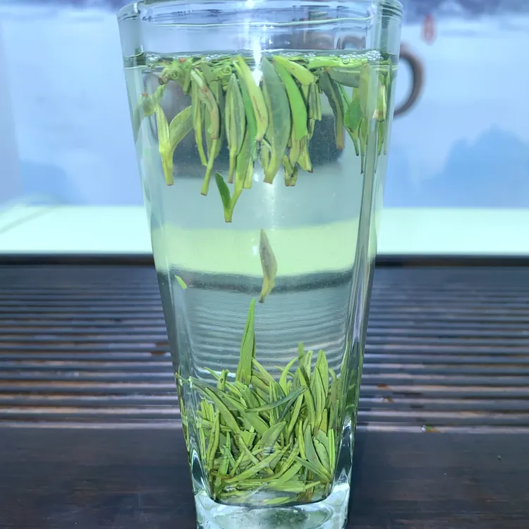湖北绿茶2023年新茶高山纯芽茶雀舌清香淡雅回味绵长苦而不涩回甘