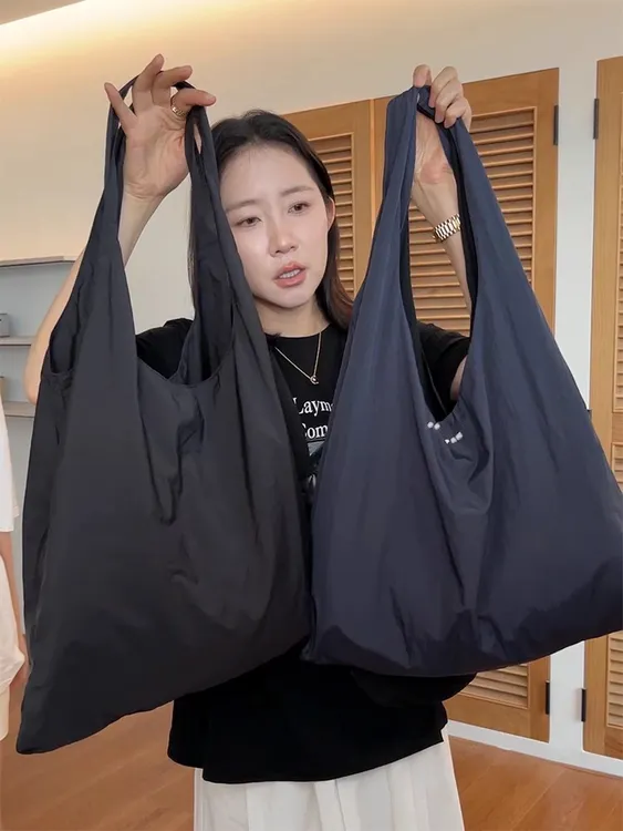 widelia韩系大包购物袋速干帆布包手提包托特包包大容量单肩包女