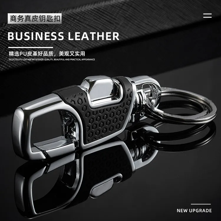 创意汽车钥匙扣男士腰挂锁匙扣耐用摩托车耐磨锌合金电动车钥匙链