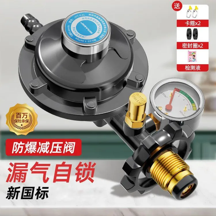 家韵直销防爆减压阀家用一体安全阀自动关闭燃气煤灶卫生间阀