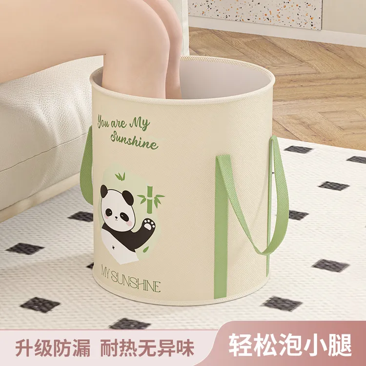 可折叠泡脚桶家用过小腿保温便携式车载户外旅行露营大容量洗脚桶