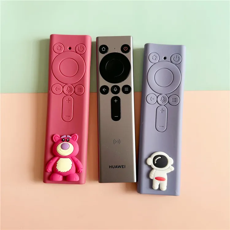 抖选华为灵犀指向遥控器专用保护套智慧屏V5系软硅胶全包防摔罩