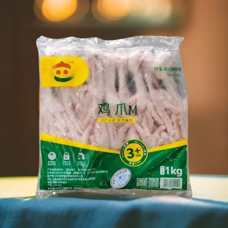 六和M中号鸡爪新鲜冰冻长鸡爪卤味烧烤商用顺丰包邮优选食用发货