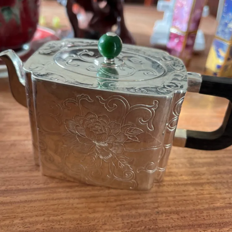 【高质量】御前造甄选手作银壶足银壶 高级礼品 手工银壶