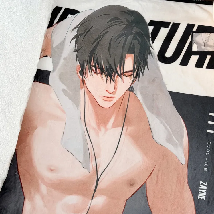 秃头社工作室同人周边恋与深空黎深法兰绒夏季空调毛毯现货