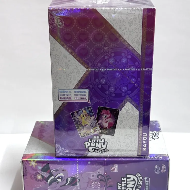 正版小马宝莉辉月包卡片第6弹CR卡牌黑贝贝