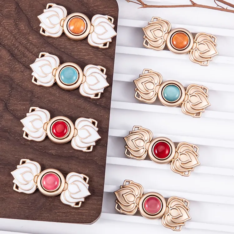 汉服金属子母扣中式对扣明制搭扣古风盘扣国风纽扣旗袍复古扣子