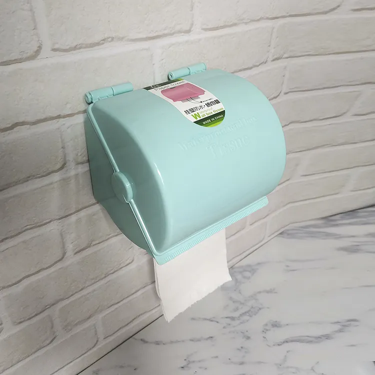 卫生间厕所纸巾盒浴室抽纸盒卫生间卷纸筒免打孔防水卫生纸置物架