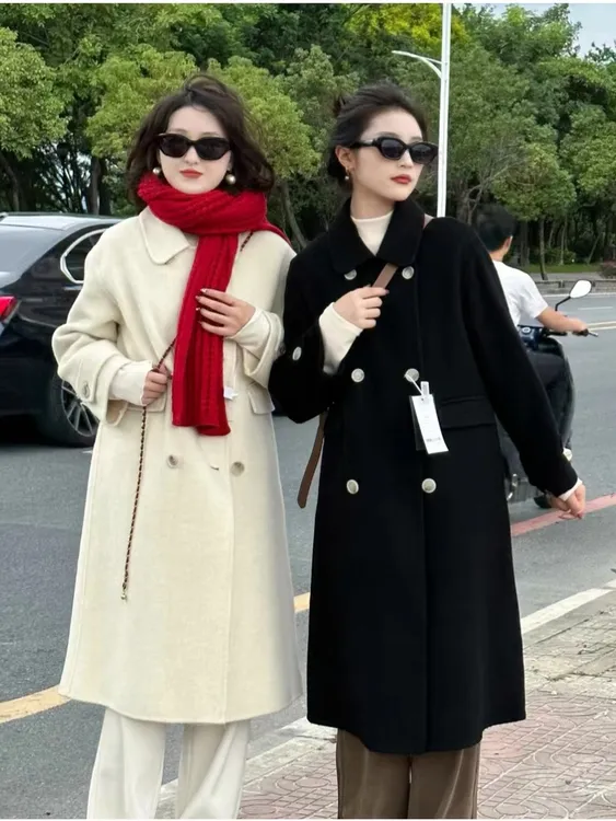 西装娃娃领2205小个子定制减龄时尚百搭双面羊毛宝藏衣橱上新
