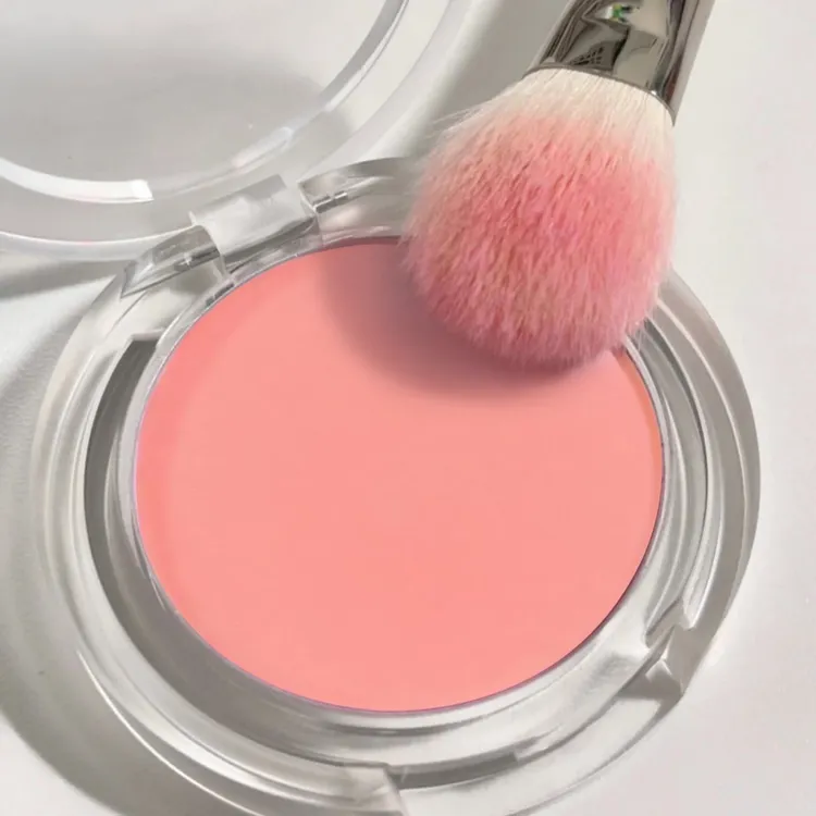 腮红女眼影高光修容三合一体盘晒红2023新款爆款自然提亮腮紫杏色