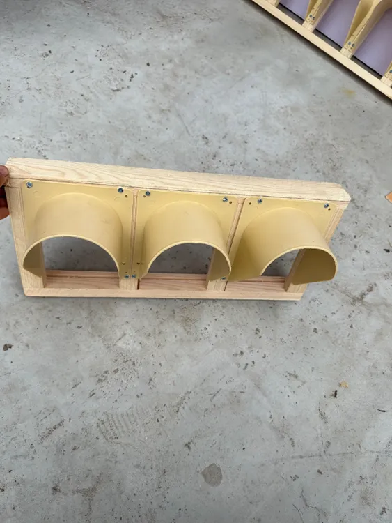 鸽子简易入巢洞口