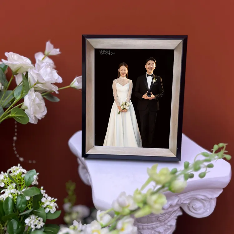 欧式现代高端相框摆台婚纱写真儿童洗照片做摆台时尚个性