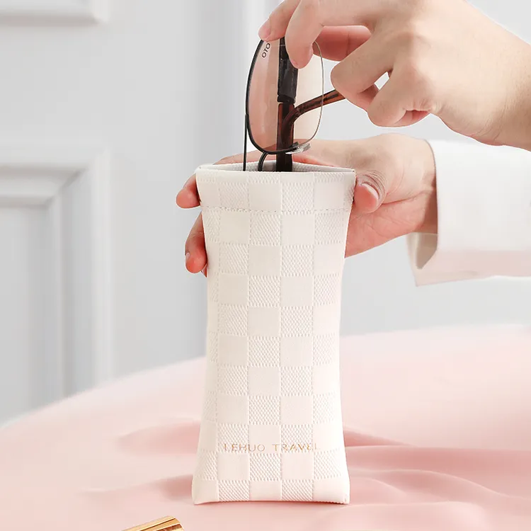 弹片眼镜袋墨镜太阳镜男女收纳套便携抗压放近视眼睛包小巧保护盒