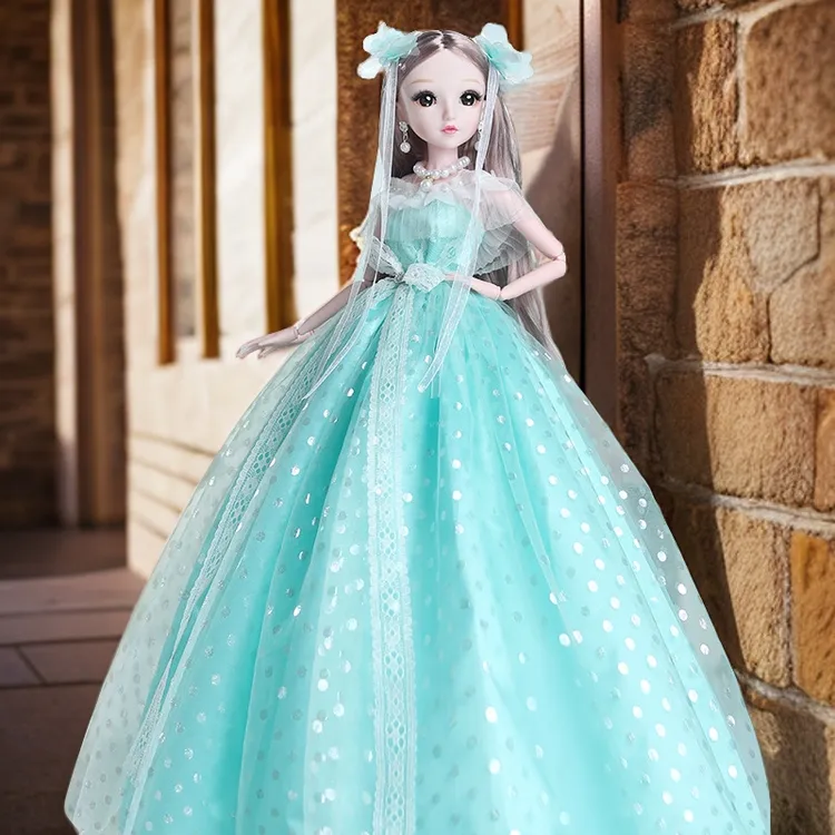 60厘米会说话的芭比娃娃玩具公主洋娃娃儿童玩具生日礼物换装娃娃