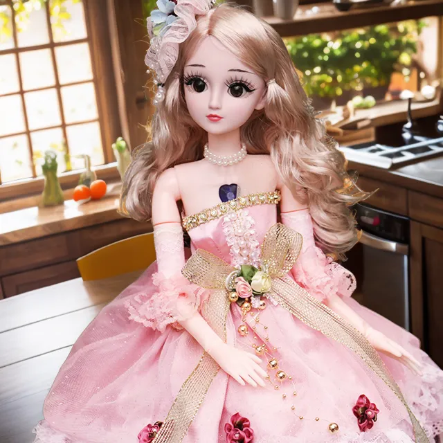 芭比娃娃玩具公主换装娃娃3-12岁艾莎玩偶豪华梦幻公主礼盒套装