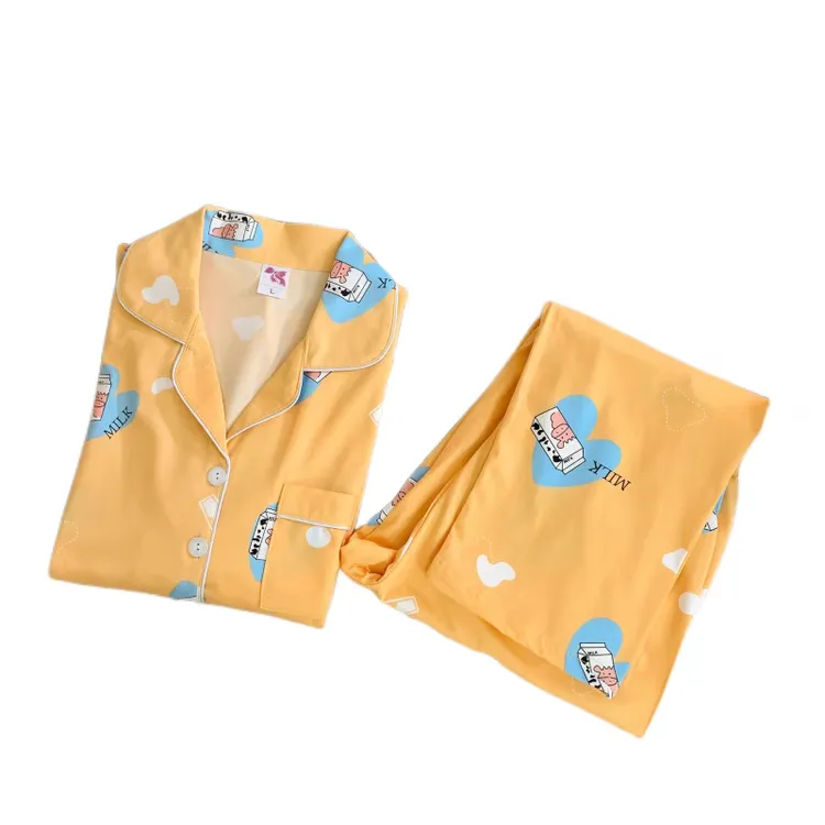 睡衣春夏短袖长裤睡衣，正码正拍睡衣套装