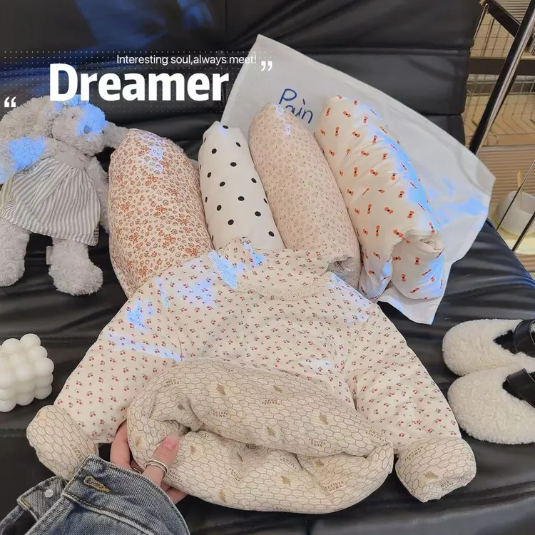 【温变三层夹棉 一件过冬】儿童冬季温变棉袄三层加厚保暖上衣