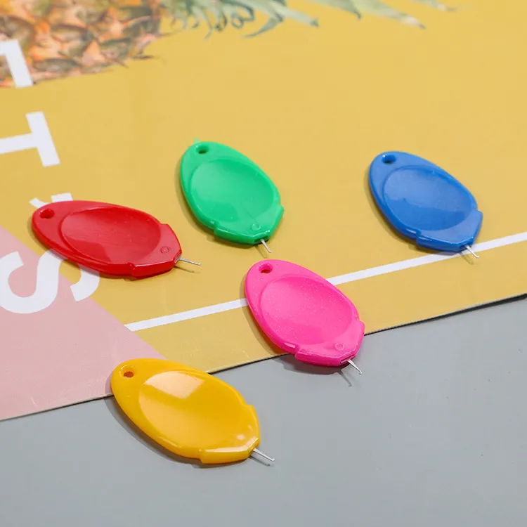 【3·99 5个穿针器+18根针】拇指快速穿针器不锈钢穿针引线缝纫配件