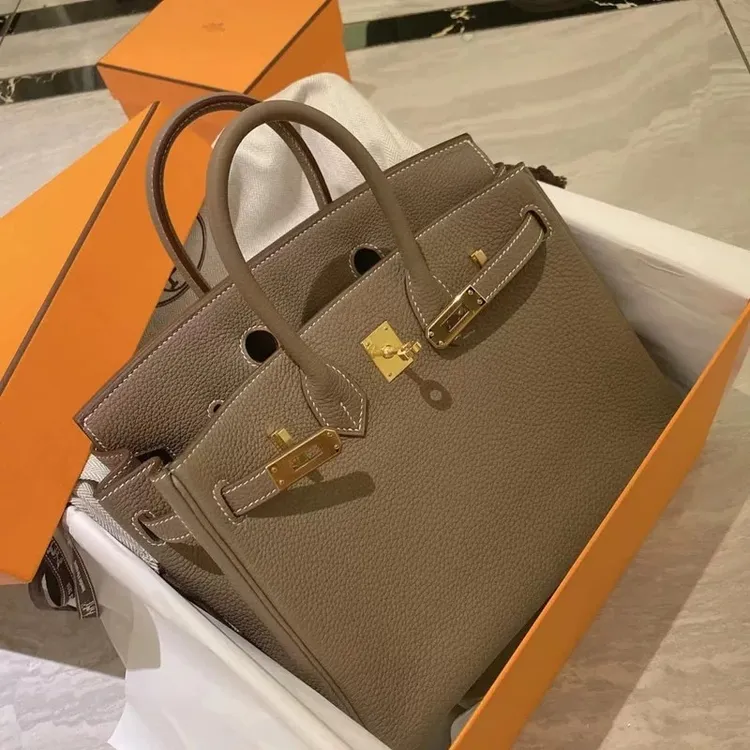 2025新款包包铂金包女真皮女包手提包凯莉包牛皮手提单肩斜挎包包