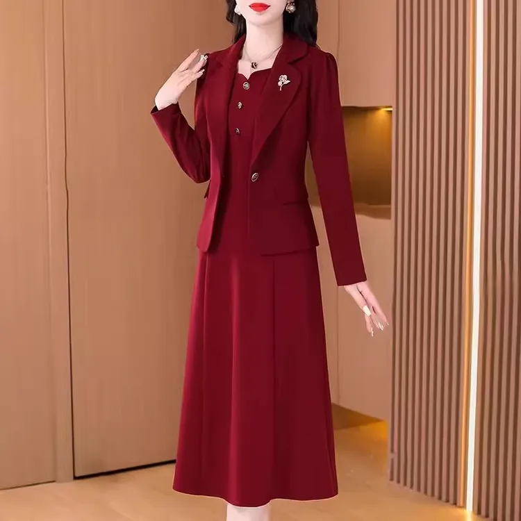 【可蓓儿】洋气休闲装欧货时尚小香风套装春季女装2025新款贵妈妈装