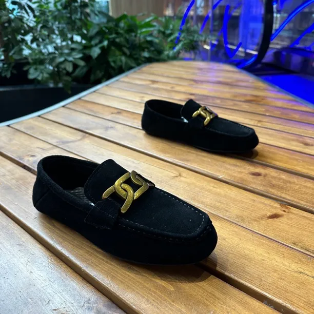 2024新款纯皮休闲78598-1豆豆鞋