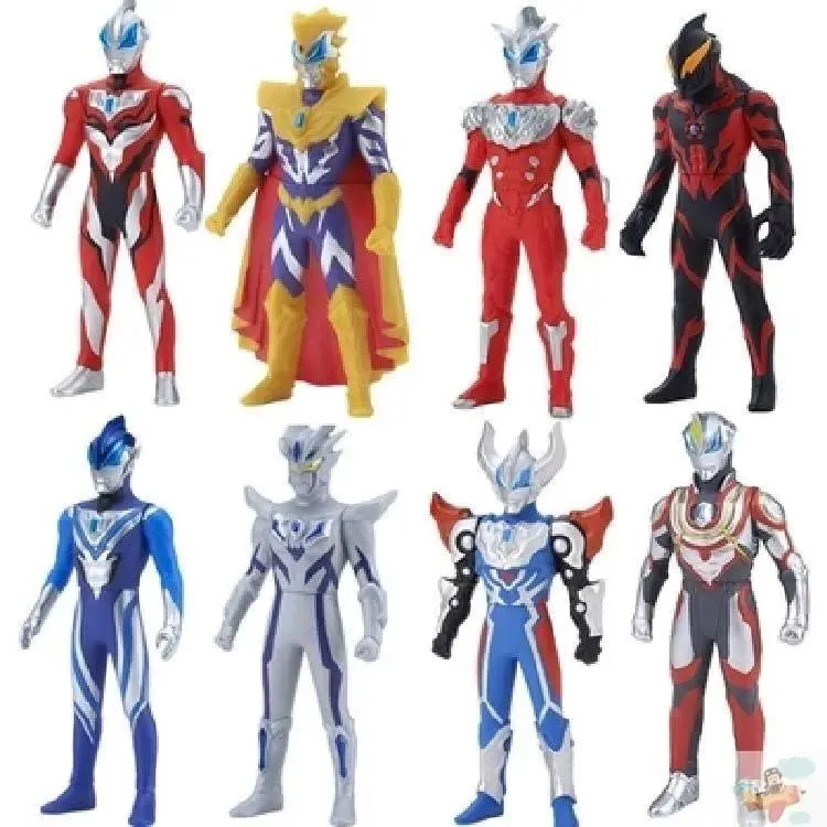 捷德奥特曼玩具杰德所有全形态尊皇刚燃豪勇机敏软胶可动可拆人偶