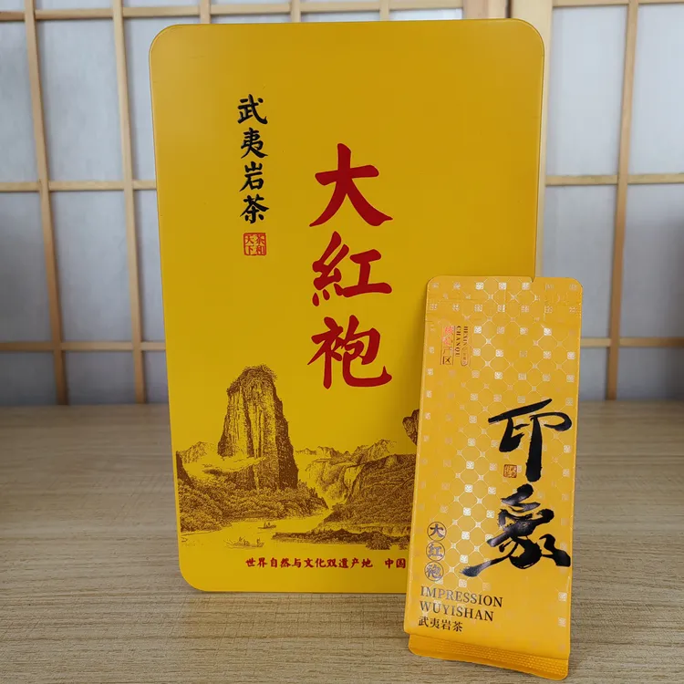 武夷山茶叶岩茶品味大红袍水仙肉桂口粮茶伴手礼正岩产区花香馥郁
