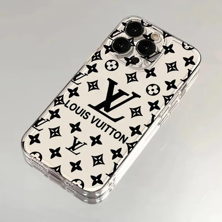 简约潮牌适用苹果15手机壳华为荣耀VIVO透明小米13红米OPPO一加软