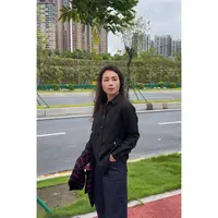 老钱风简约纯色长袖衬衫MA4SYDZ1018