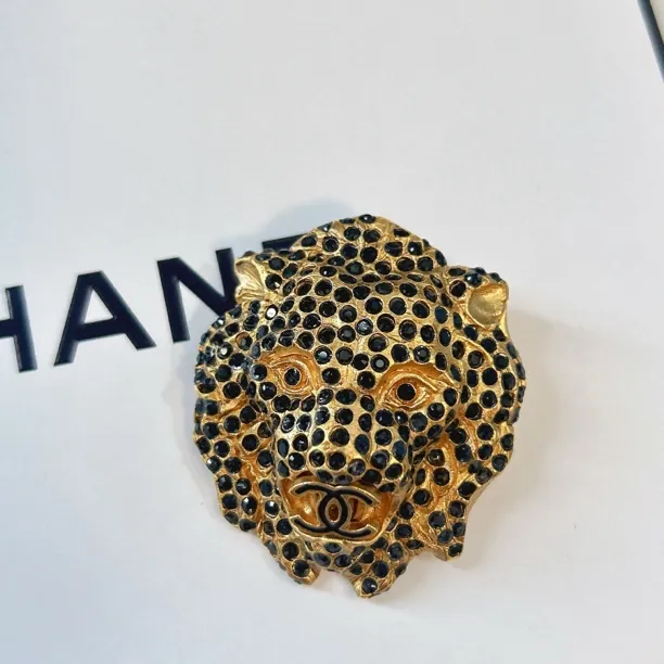 95新 Chanel/香奈儿 Chanel vintage香奈儿中古狮子胸针