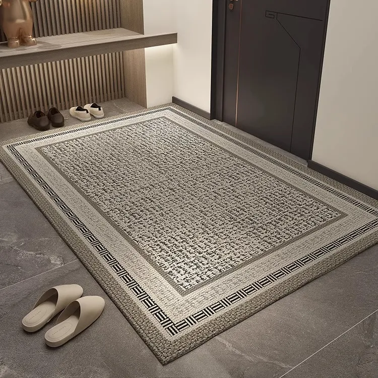 入户门地垫家用轻奢感别墅大门口防滑脚垫子进门玄关耐脏卧室